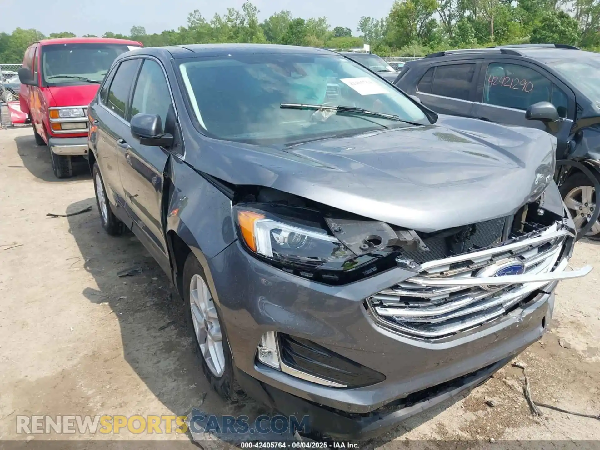 1 Photograph of a damaged car 2FMPK4J99NBB00208 FORD EDGE 2022