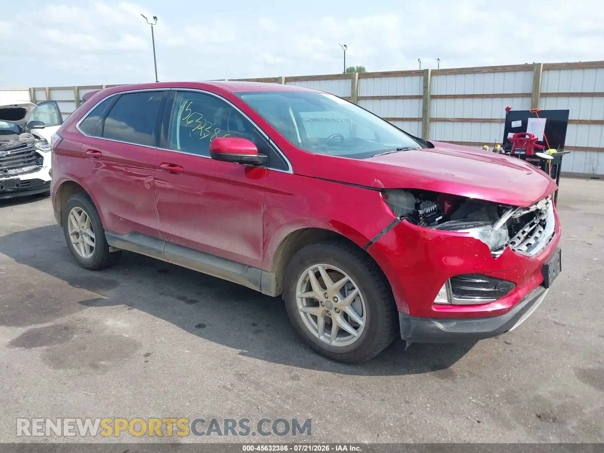 1 Photograph of a damaged car 2FMPK4J99NBB02461 FORD EDGE 2022