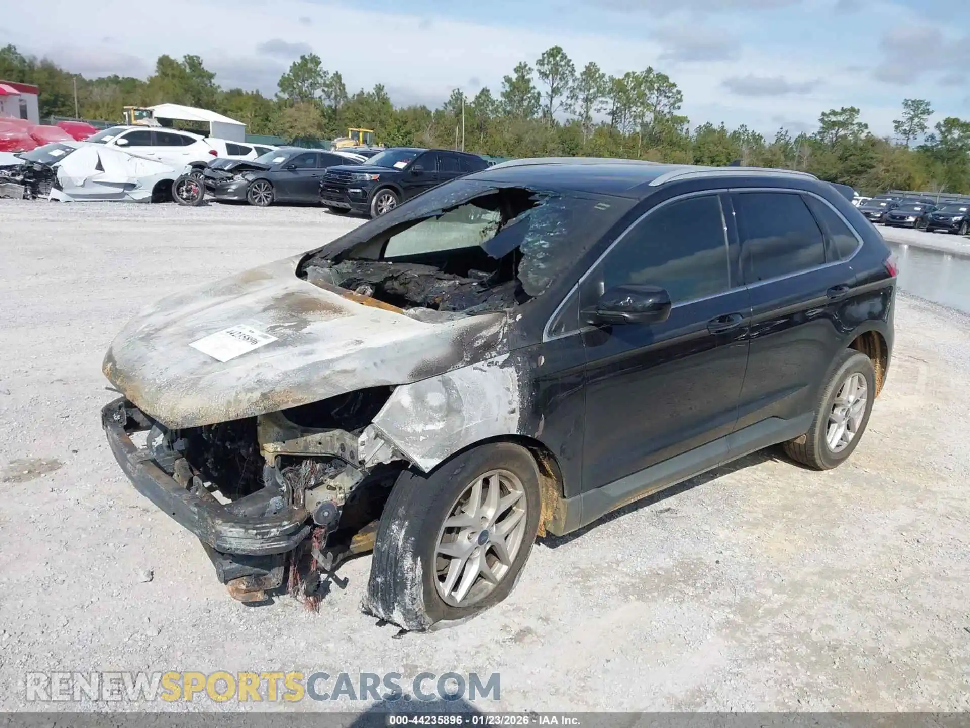 2 Photograph of a damaged car 2FMPK4J99NBB11337 FORD EDGE 2022