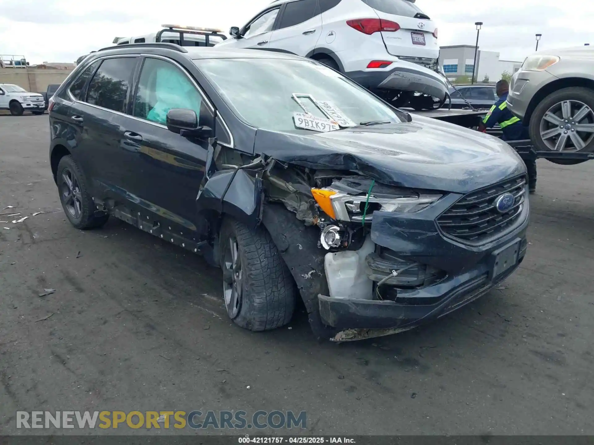 1 Photograph of a damaged car 2FMPK4J9XNBA02739 FORD EDGE 2022