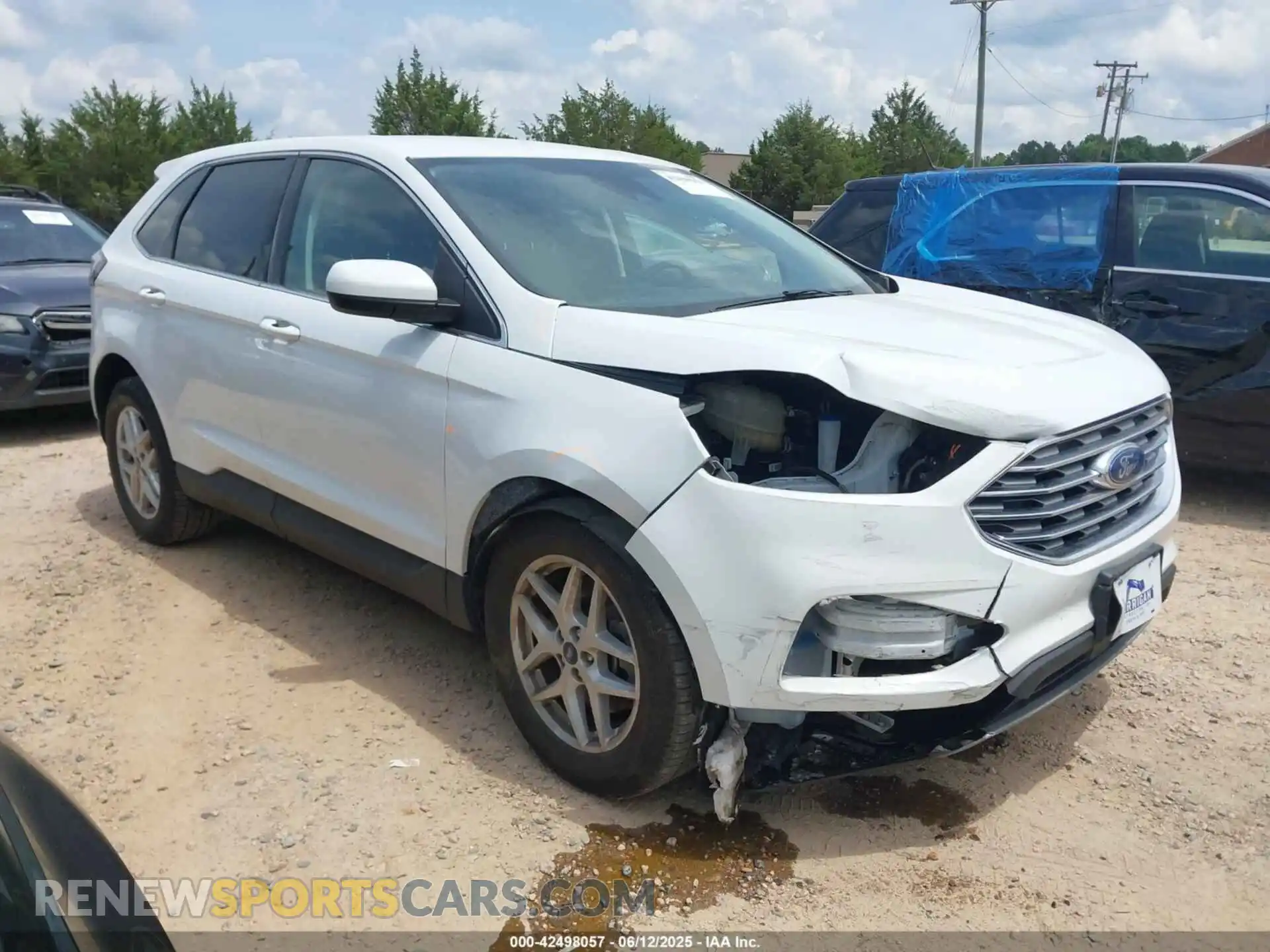 1 Photograph of a damaged car 2FMPK4J9XNBA14065 FORD EDGE 2022