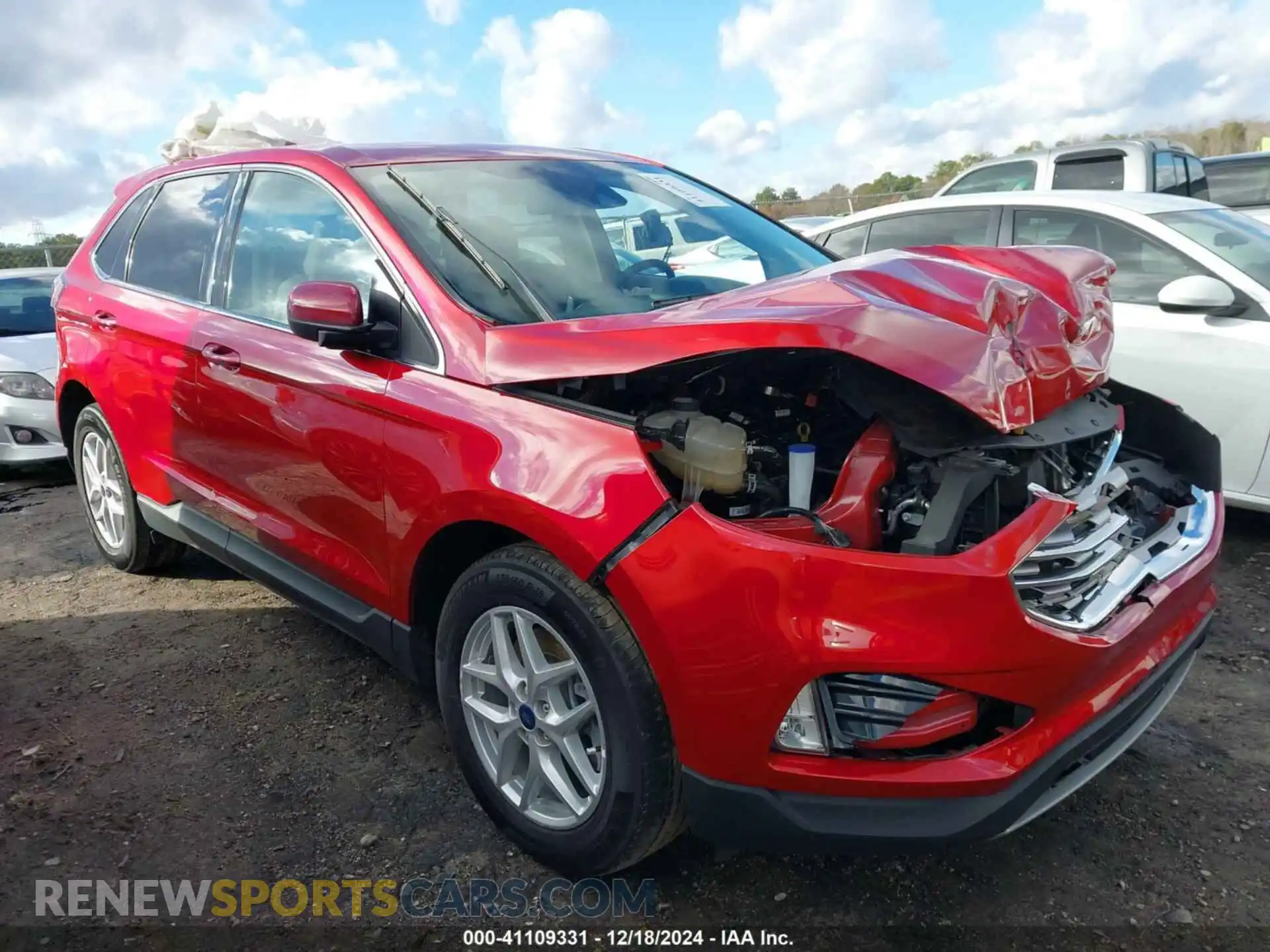 1 Photograph of a damaged car 2FMPK4J9XNBA46627 FORD EDGE 2022