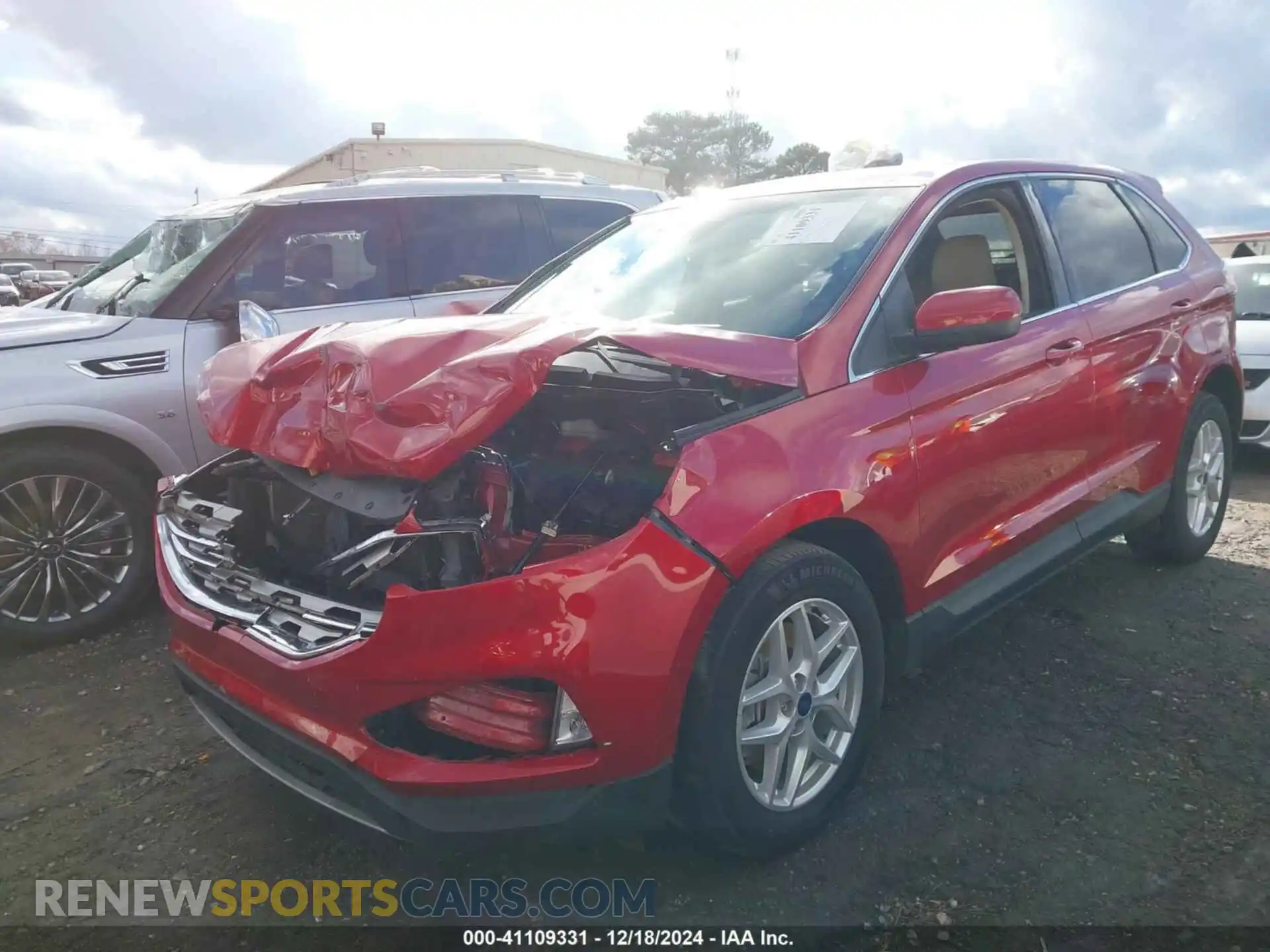 2 Photograph of a damaged car 2FMPK4J9XNBA46627 FORD EDGE 2022