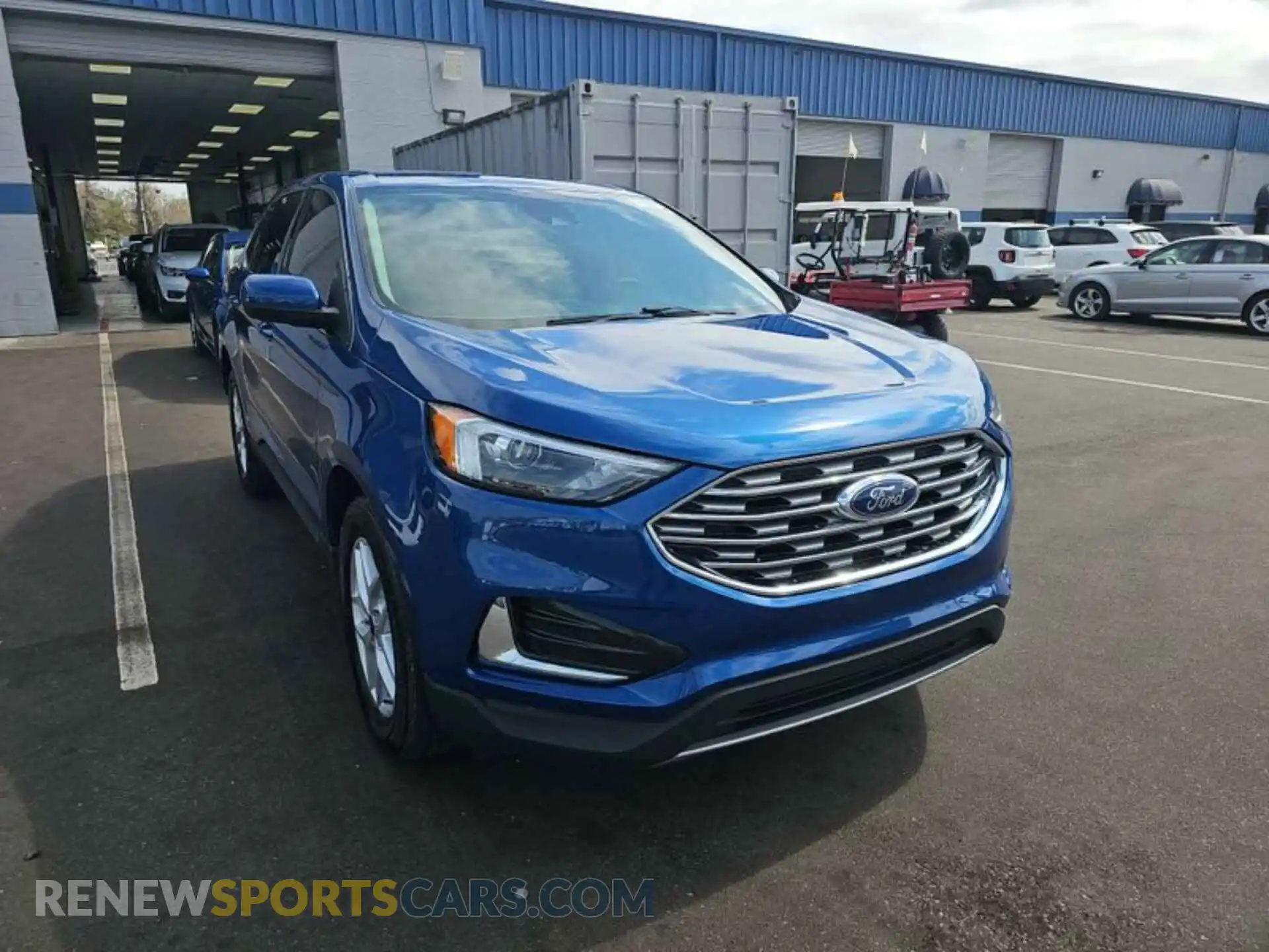 3 Photograph of a damaged car 2FMPK4J9XNBA62603 FORD EDGE 2022