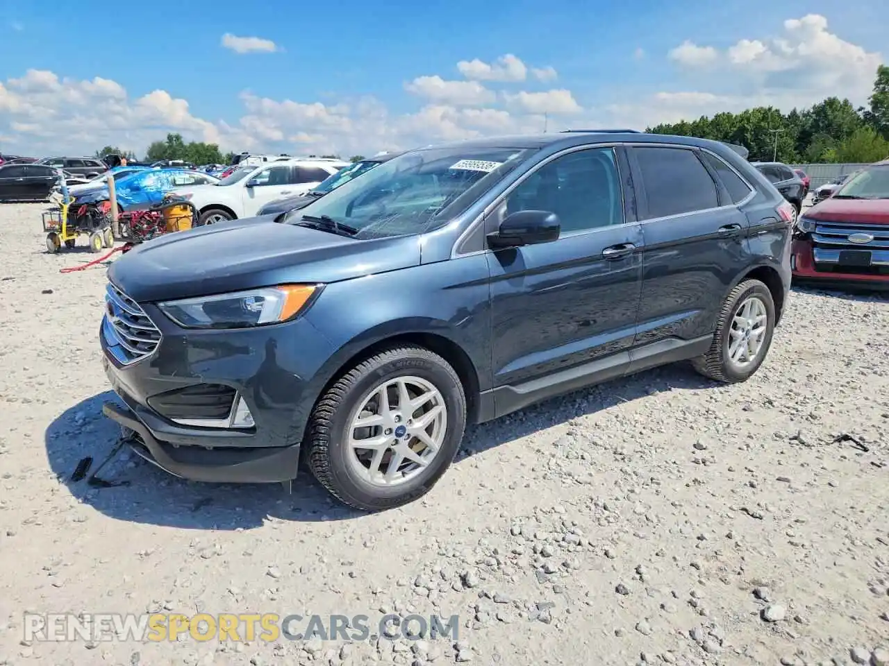 1 Photograph of a damaged car 2FMPK4J9XNBA80485 FORD EDGE 2022