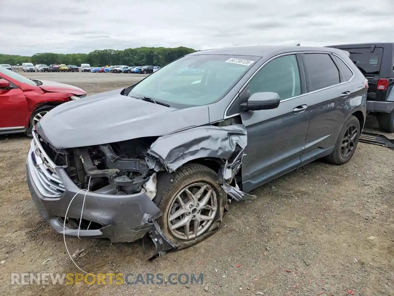 1 Photograph of a damaged car 2FMPK4J9XNBA94032 FORD EDGE 2022