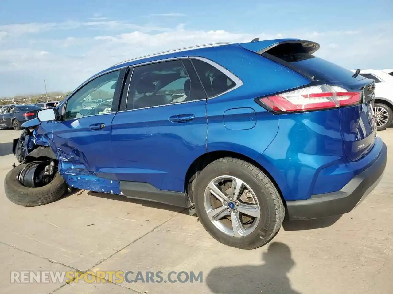 2 fotografías del automóvil dañado 2FMPK4J9XNBB09287 FORD EDGE 2022