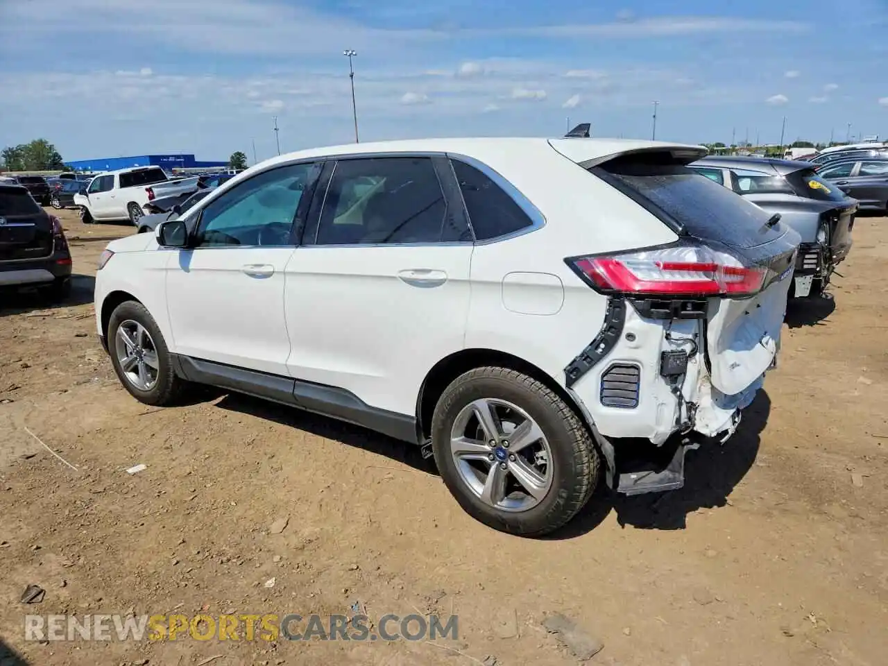 2 Photograph of a damaged car 2FMPK4J9XNBB15946 FORD EDGE 2022