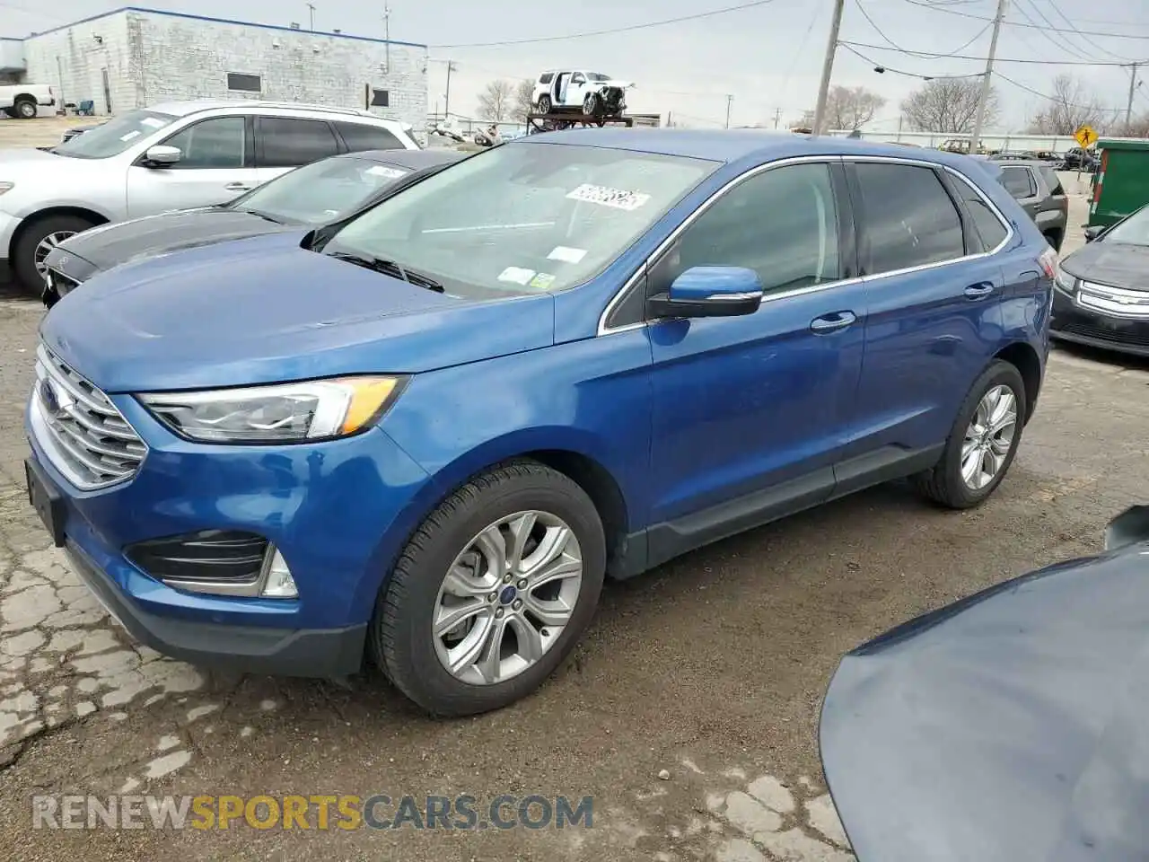 1 Photograph of a damaged car 2FMPK4K90NBA13554 FORD EDGE 2022
