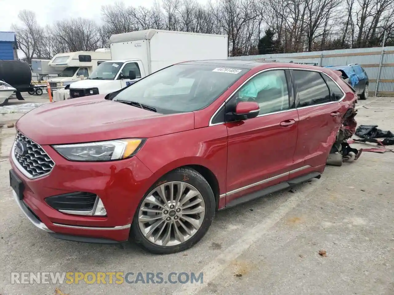 1 Фотография поврежденного автомобиля 2FMPK4K90NBA25266 FORD EDGE 2022