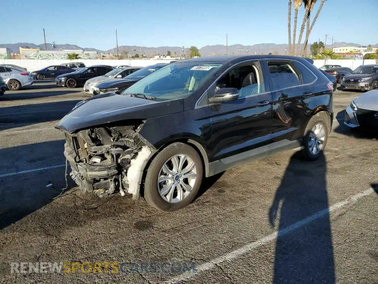 1 Photograph of a damaged car 2FMPK4K90NBA30015 FORD EDGE 2022