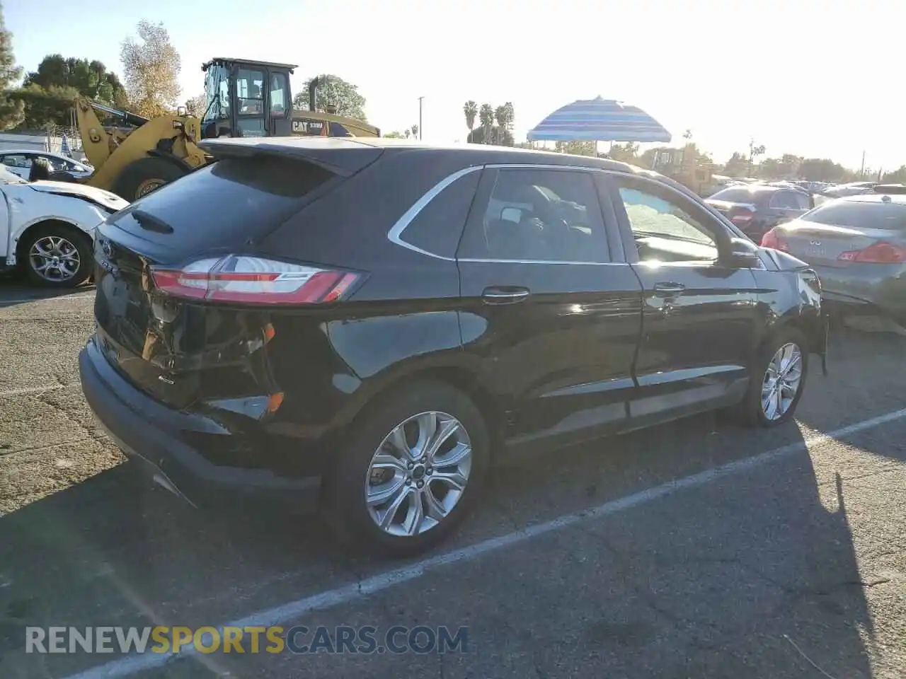 3 Photograph of a damaged car 2FMPK4K90NBA30015 FORD EDGE 2022