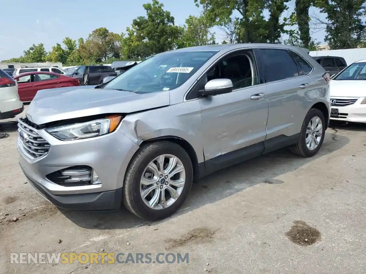 1 Photograph of a damaged car 2FMPK4K90NBA31584 FORD EDGE 2022