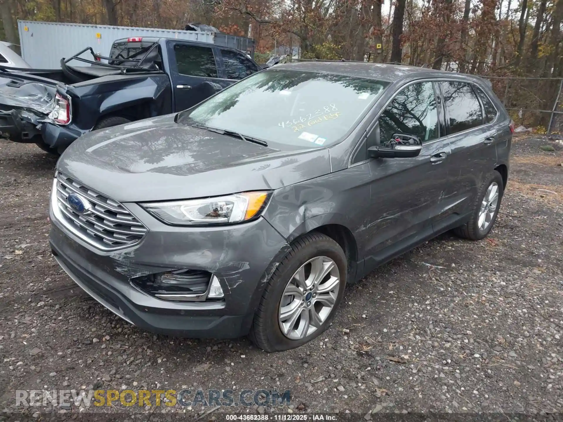 2 fotografías del automóvil dañado 2FMPK4K90NBA35277 FORD EDGE 2022
