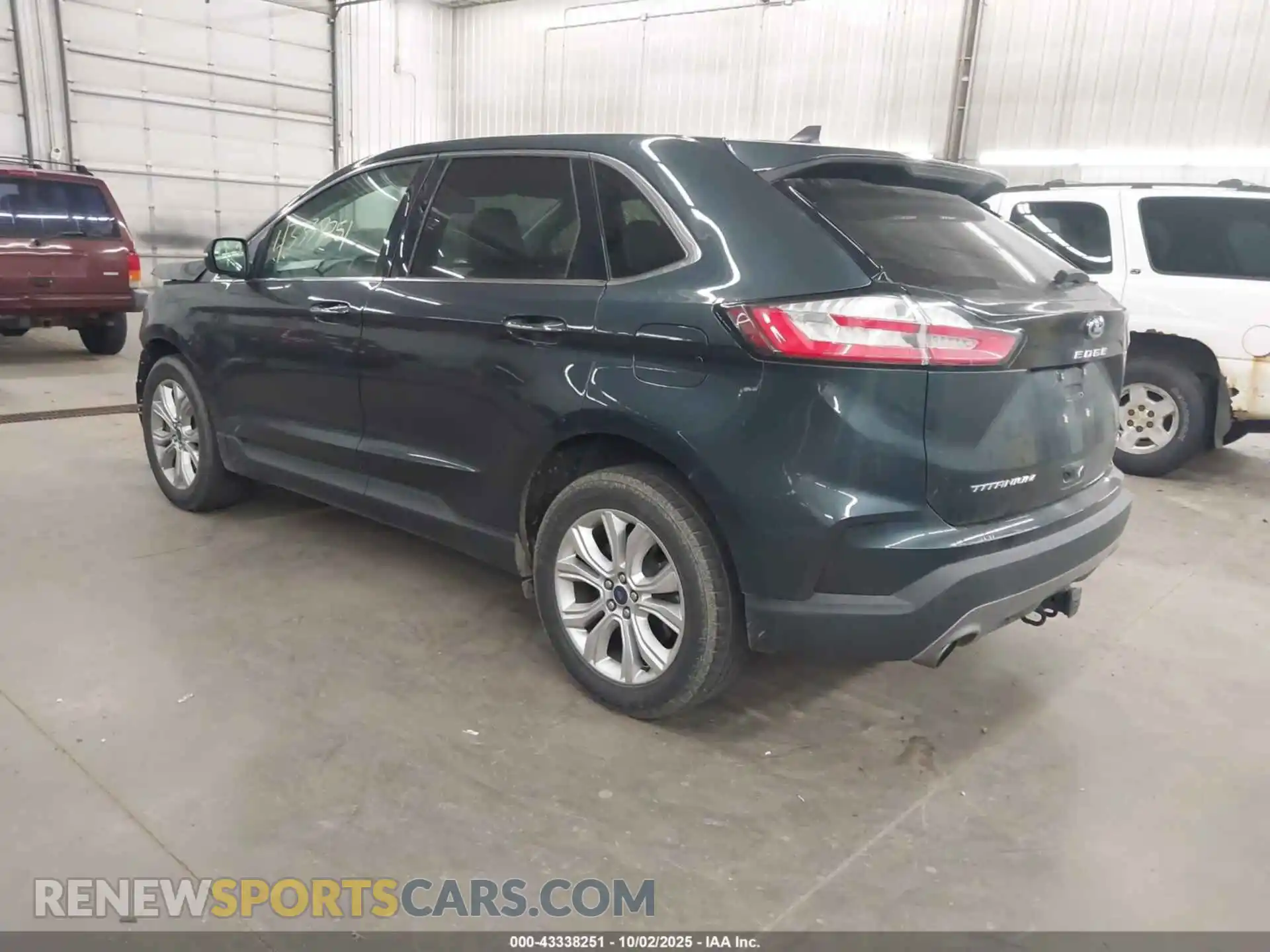3 Photograph of a damaged car 2FMPK4K90NBA48501 FORD EDGE 2022