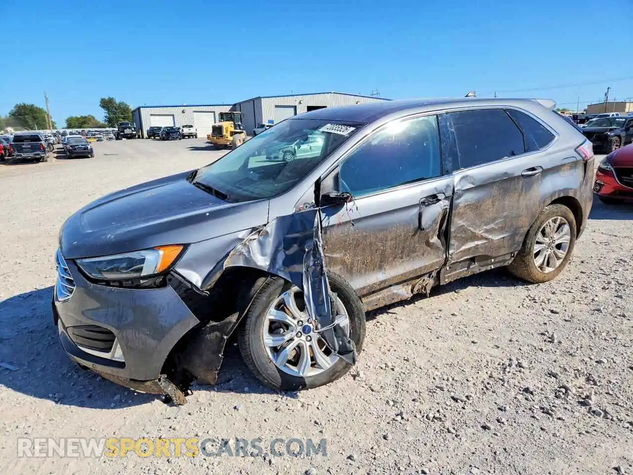 1 Photograph of a damaged car 2FMPK4K90NBA54721 FORD EDGE 2022