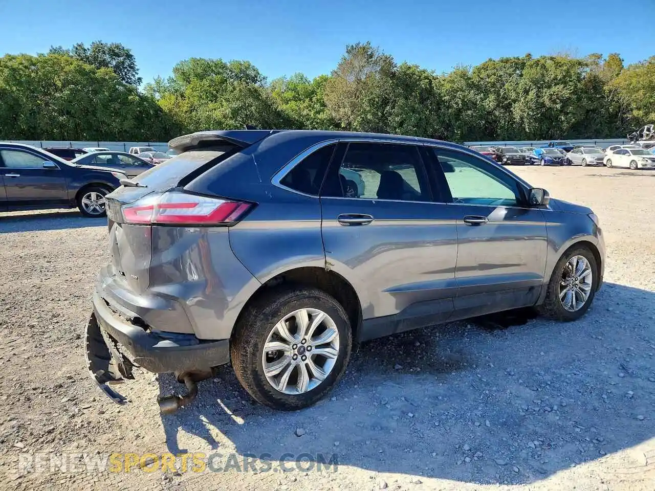 3 Photograph of a damaged car 2FMPK4K90NBA54721 FORD EDGE 2022