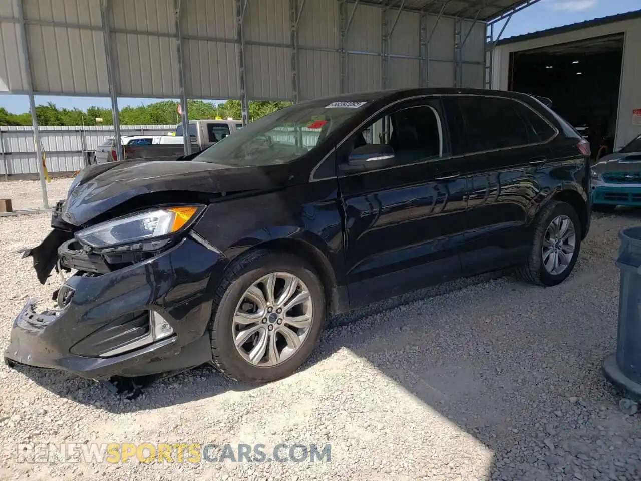 1 Photograph of a damaged car 2FMPK4K90NBA63239 FORD EDGE 2022
