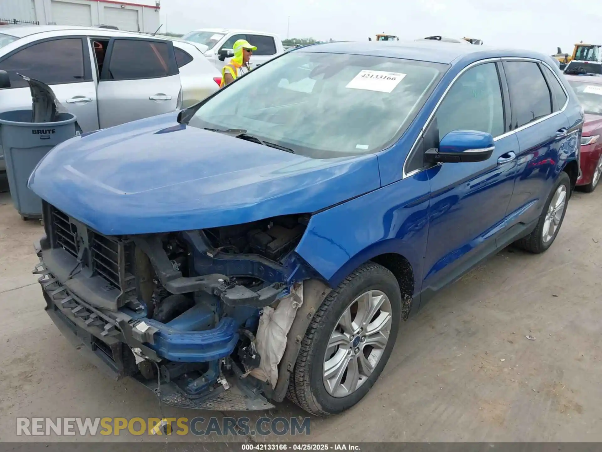 2 Photograph of a damaged car 2FMPK4K90NBA94541 FORD EDGE 2022