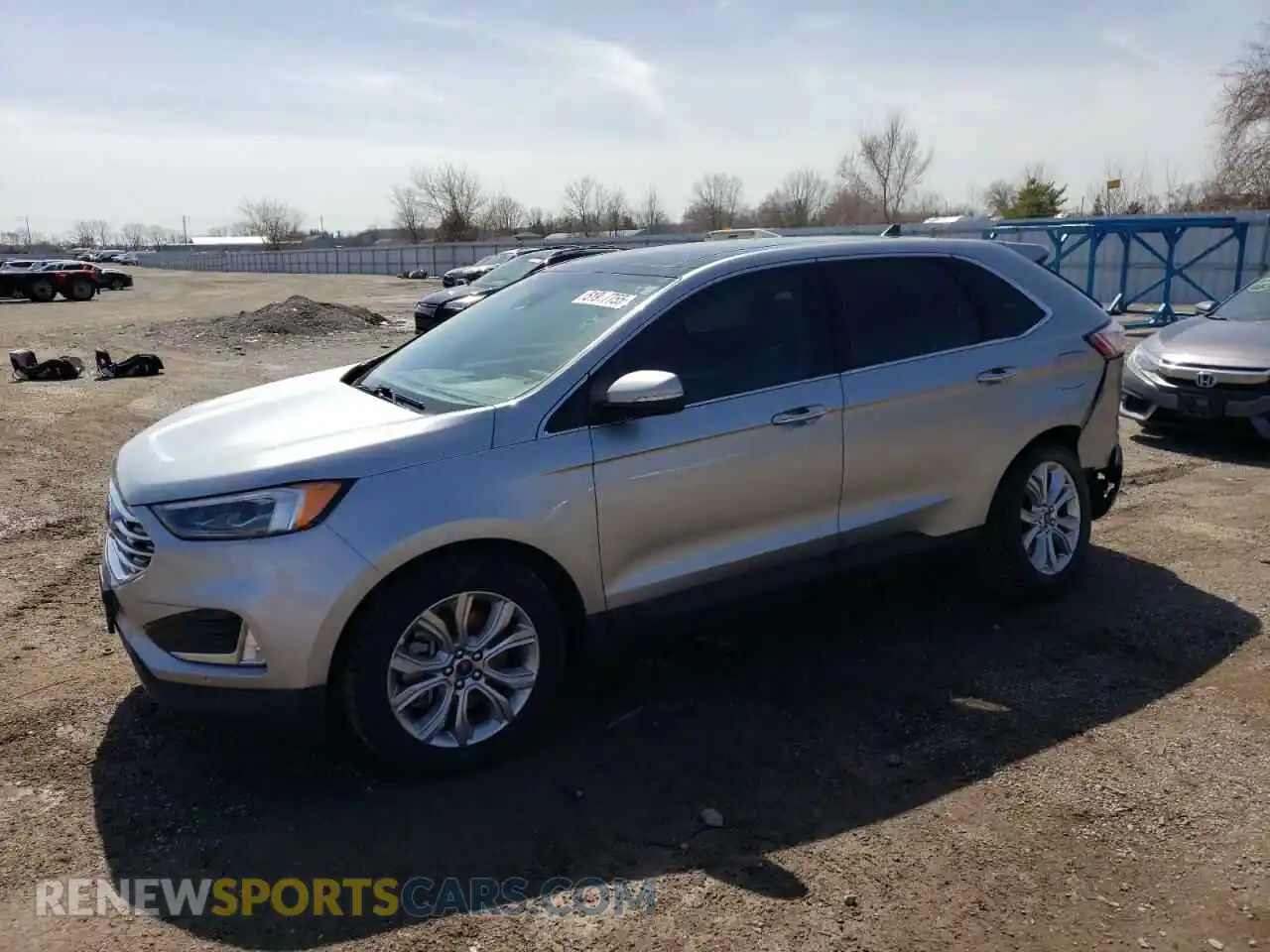 1 Photograph of a damaged car 2FMPK4K90NBA95317 FORD EDGE 2022