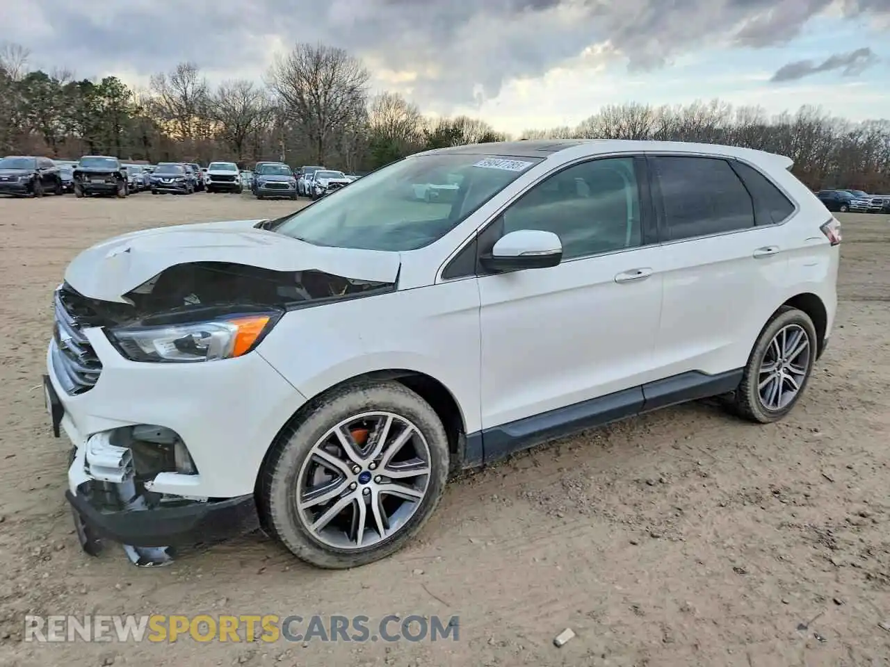 1 Photograph of a damaged car 2FMPK4K90NBA95740 FORD EDGE 2022