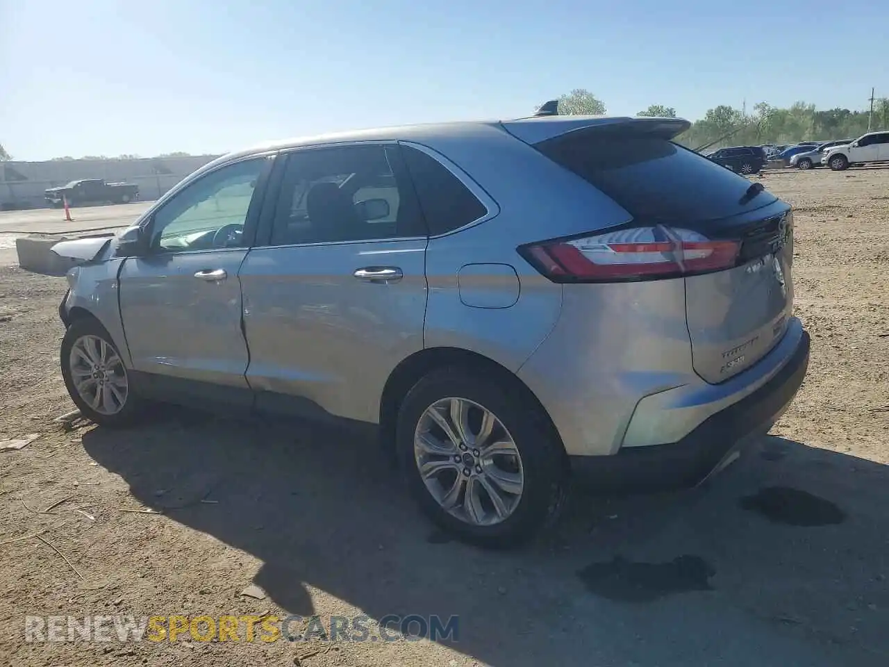 2 Фотография поврежденного автомобиля 2FMPK4K90NBB03531 FORD EDGE 2022