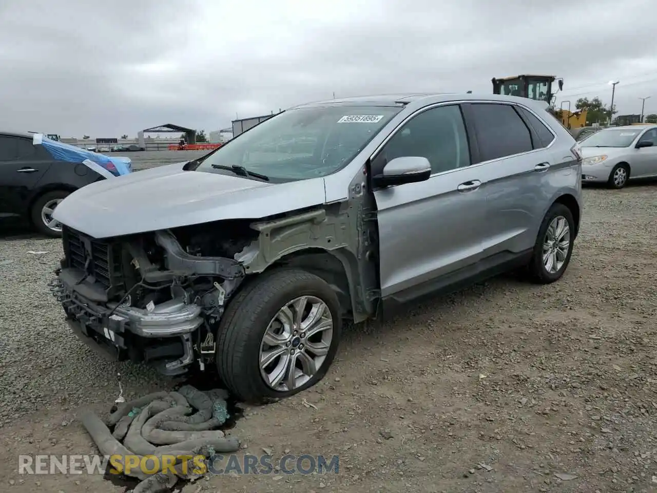 1 Photograph of a damaged car 2FMPK4K91NBA18195 FORD EDGE 2022