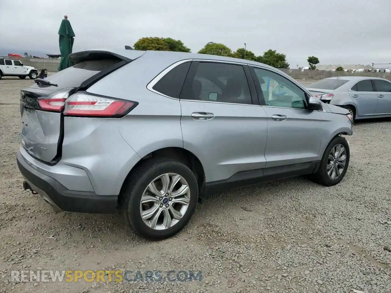 3 Photograph of a damaged car 2FMPK4K91NBA18195 FORD EDGE 2022