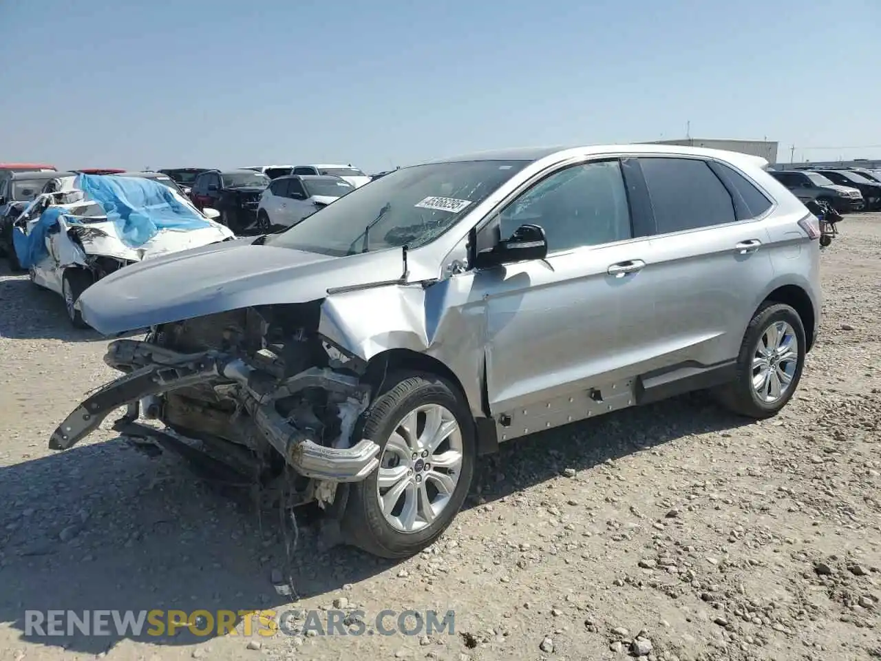 1 Photograph of a damaged car 2FMPK4K91NBA26801 FORD EDGE 2022