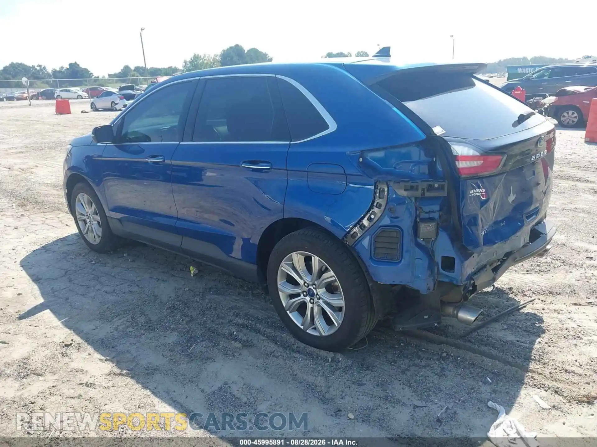 3 Photograph of a damaged car 2FMPK4K91NBA52749 FORD EDGE 2022