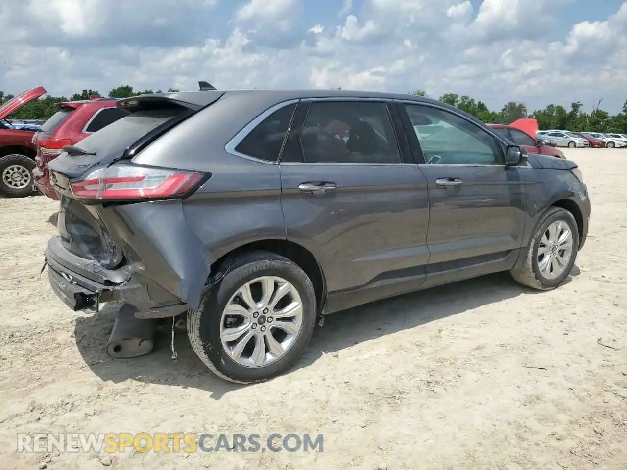 3 Photograph of a damaged car 2FMPK4K91NBA54985 FORD EDGE 2022