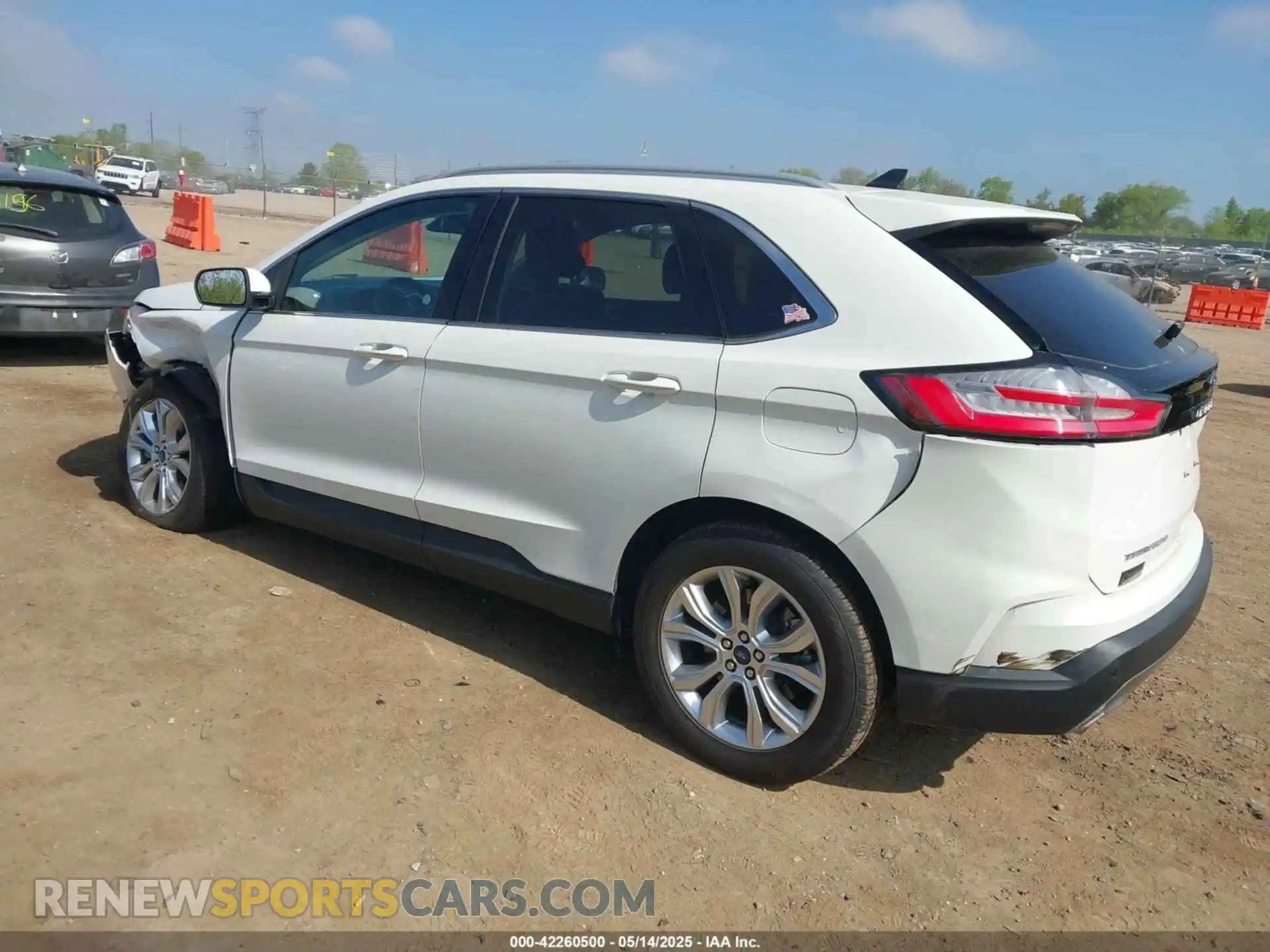 3 Photograph of a damaged car 2FMPK4K91NBA67249 FORD EDGE 2022