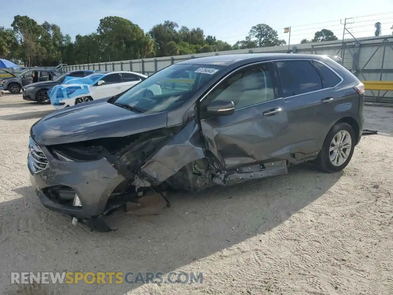 1 Photograph of a damaged car 2FMPK4K92NBA15399 FORD EDGE 2022