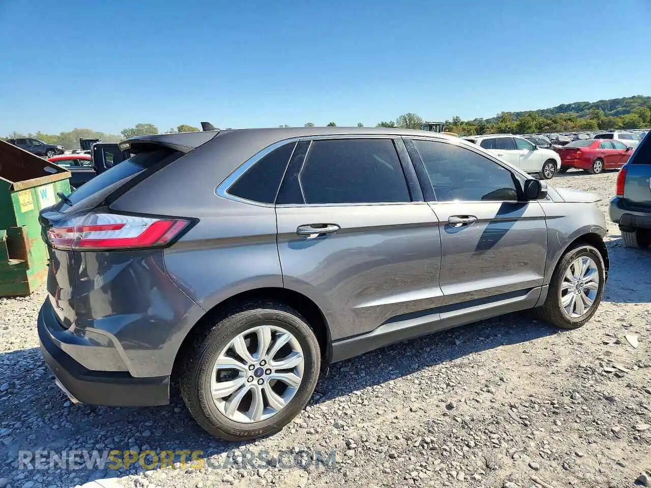 3 Photograph of a damaged car 2FMPK4K92NBA17122 FORD EDGE 2022