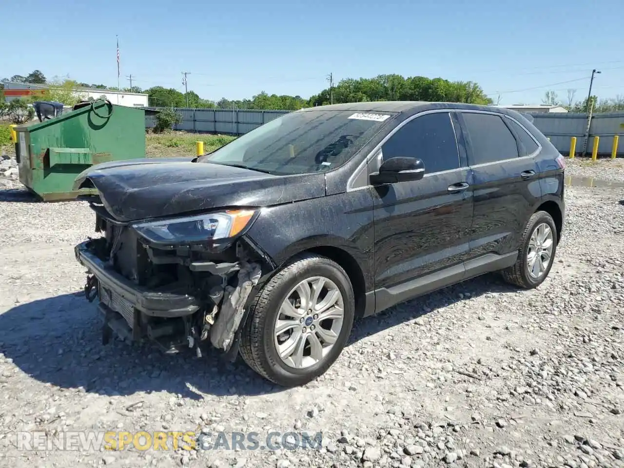 1 Photograph of a damaged car 2FMPK4K92NBA53408 FORD EDGE 2022