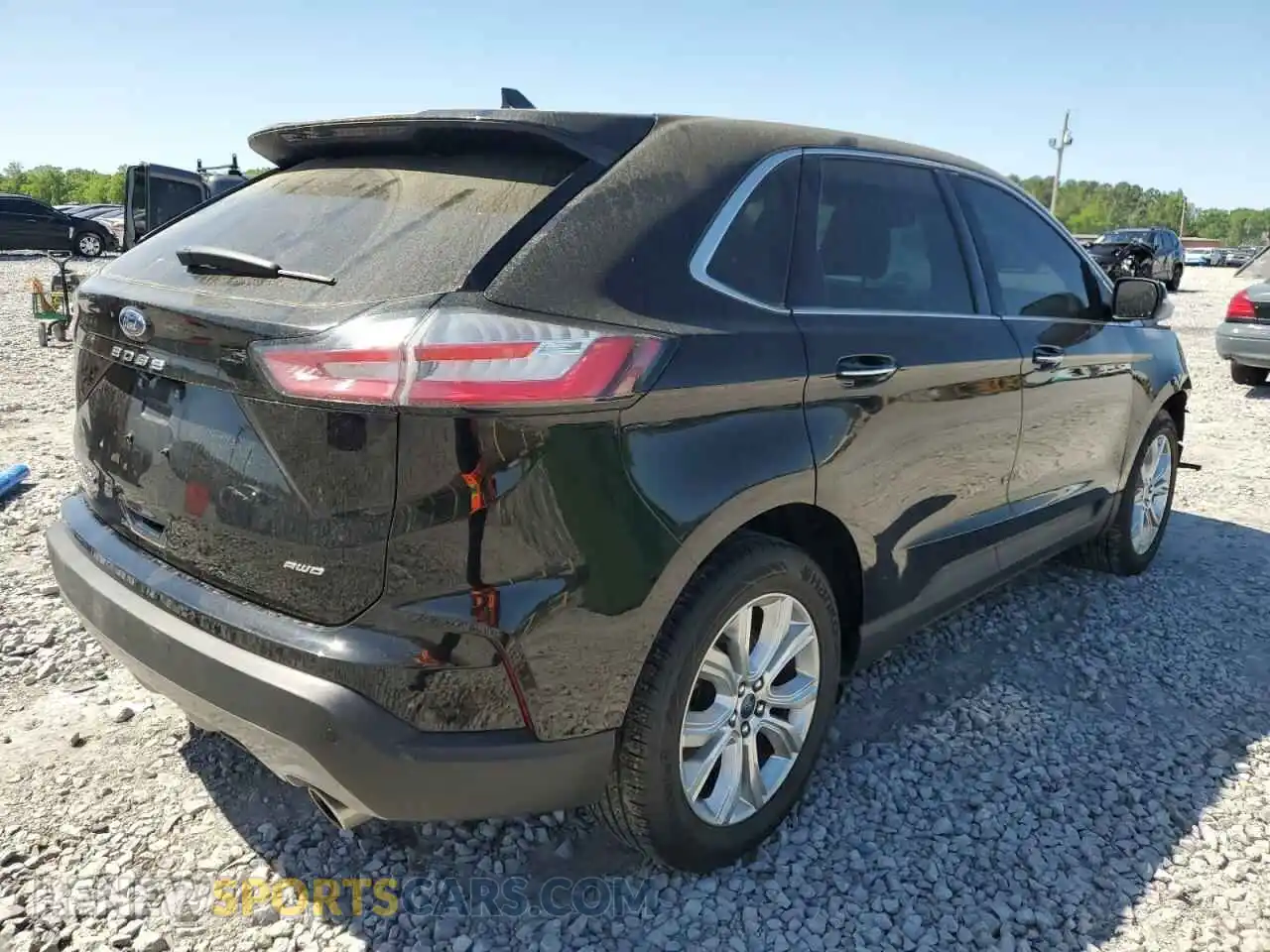 3 Photograph of a damaged car 2FMPK4K92NBA53408 FORD EDGE 2022