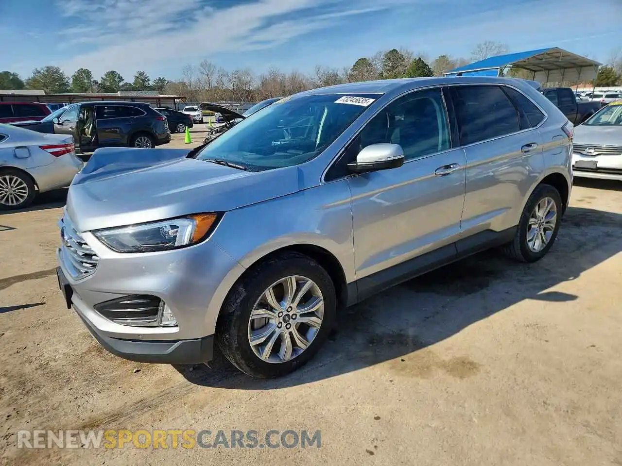 1 Photograph of a damaged car 2FMPK4K92NBA53831 FORD EDGE 2022