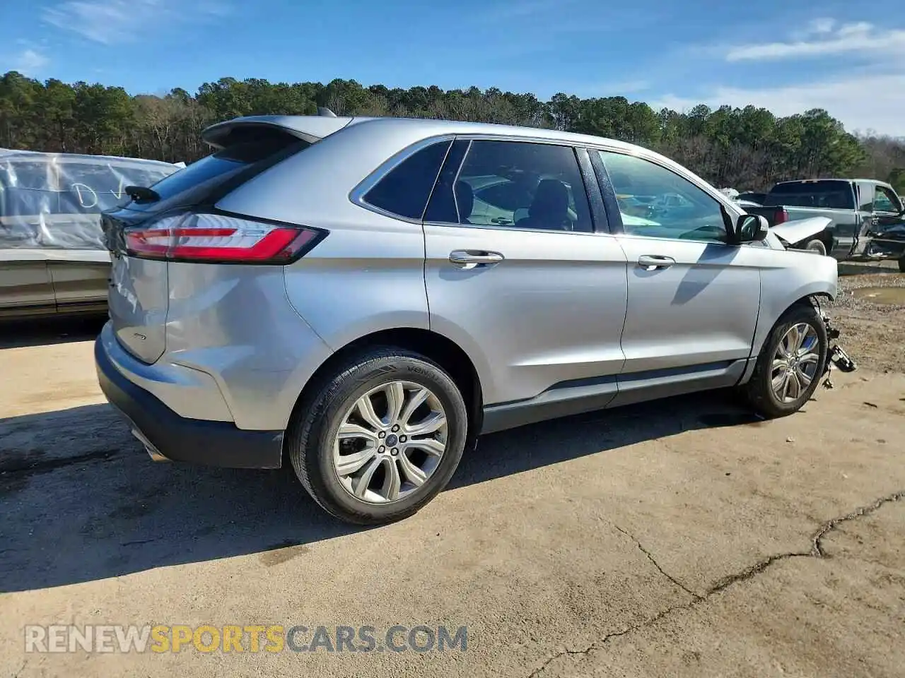 3 Photograph of a damaged car 2FMPK4K92NBA53831 FORD EDGE 2022