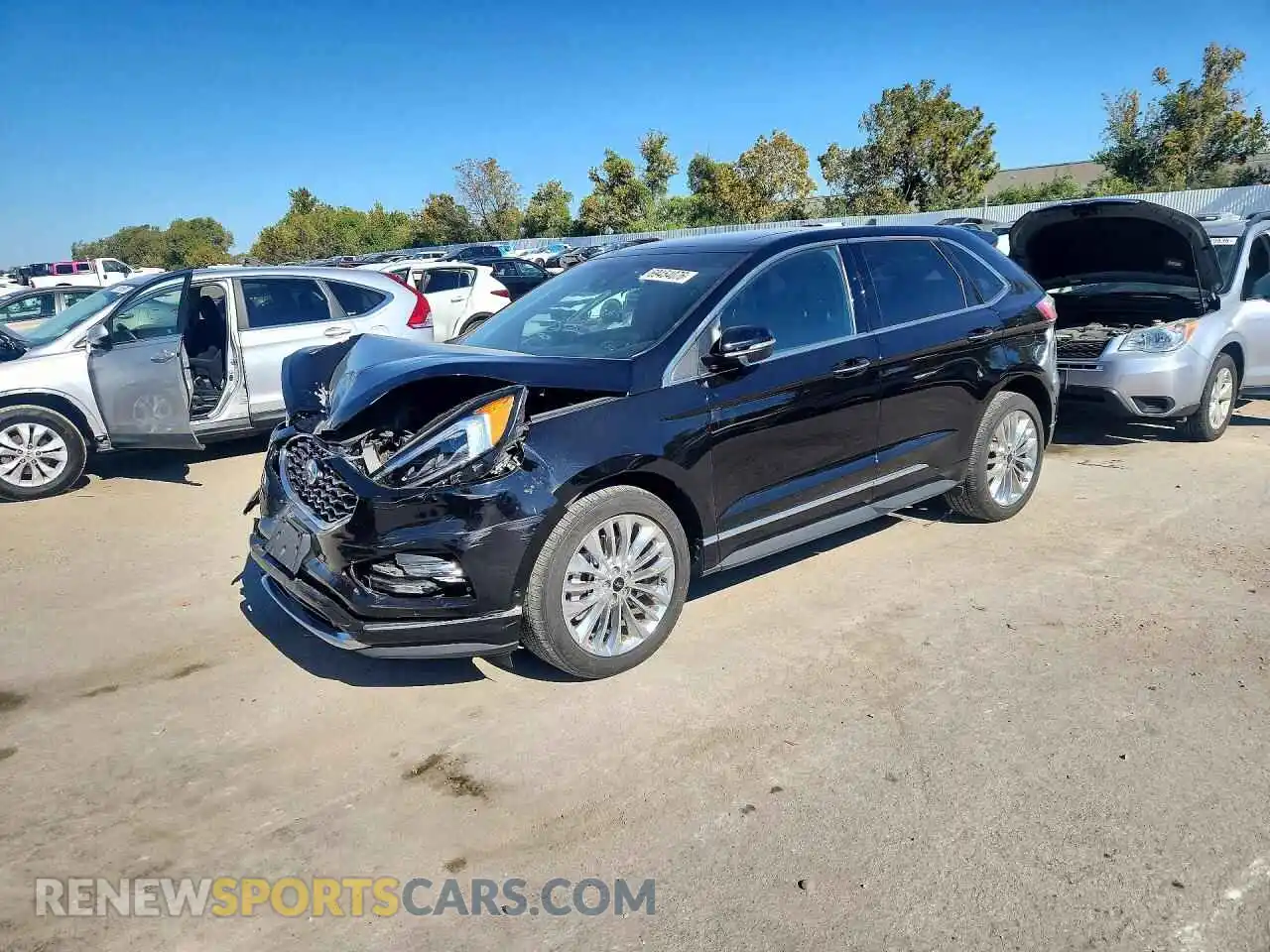 1 fotografías del automóvil dañado 2FMPK4K92NBA64098 FORD EDGE 2022