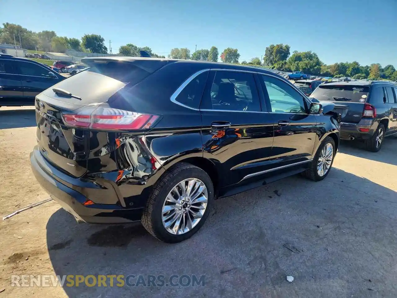 3 fotografías del automóvil dañado 2FMPK4K92NBA64098 FORD EDGE 2022
