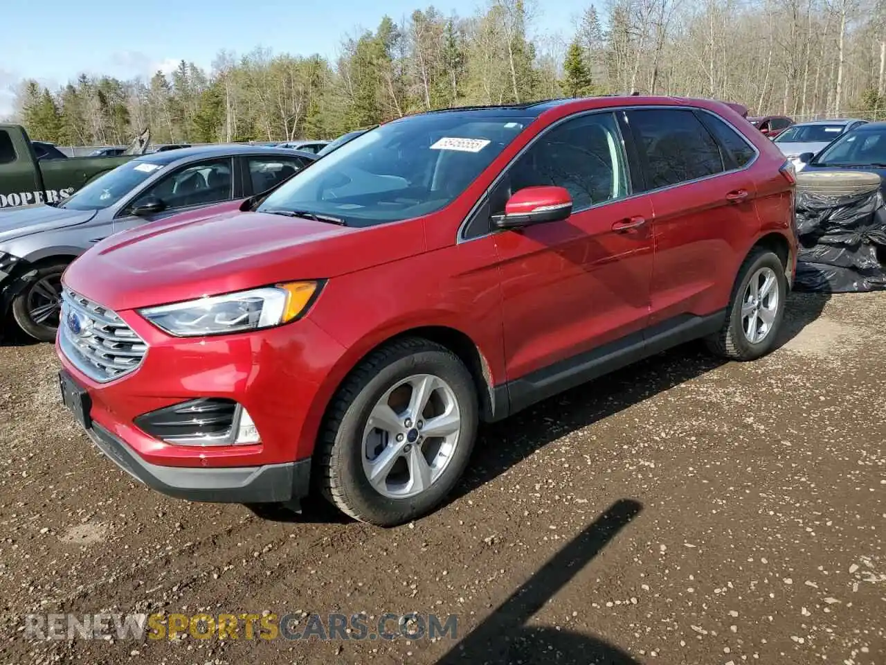 1 Photograph of a damaged car 2FMPK4K92NBA72556 FORD EDGE 2022