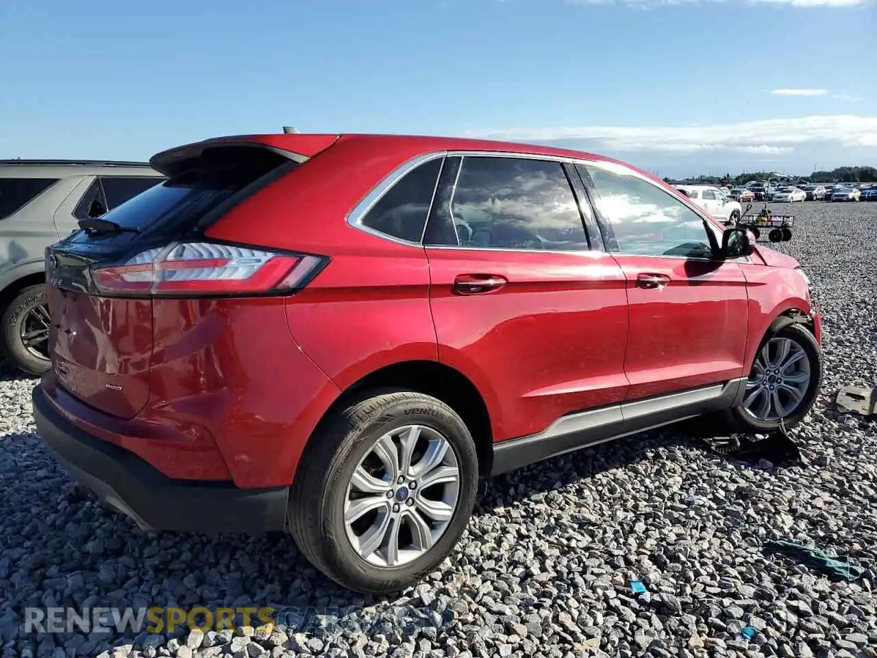 3 Photograph of a damaged car 2FMPK4K92NBA98283 FORD EDGE 2022