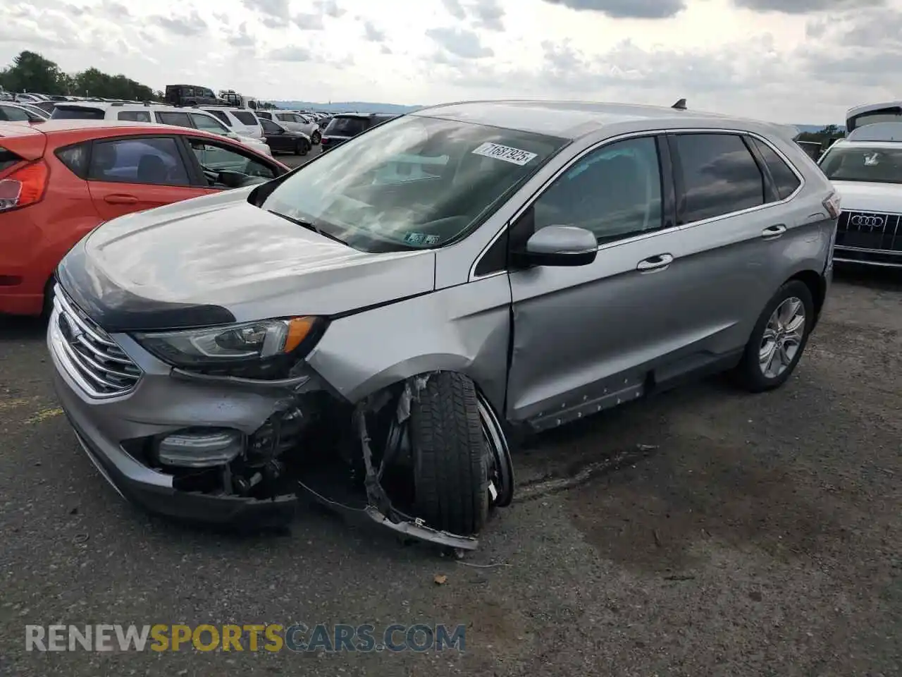 1 Photograph of a damaged car 2FMPK4K93NBA10728 FORD EDGE 2022