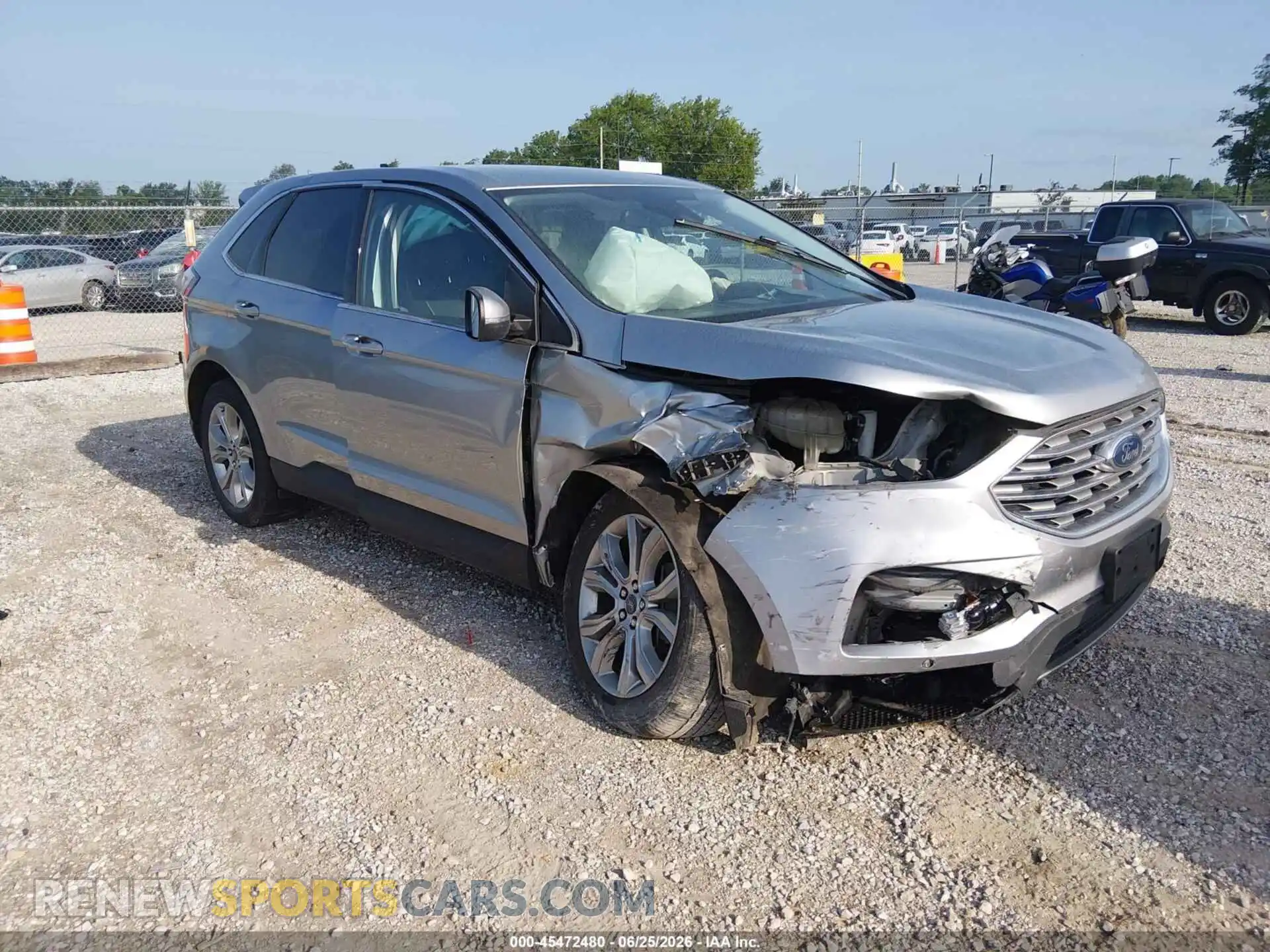 1 fotografías del automóvil dañado 2FMPK4K93NBA53918 FORD EDGE 2022