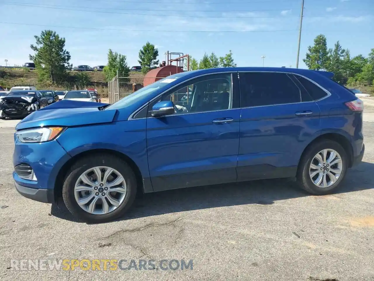 1 Photograph of a damaged car 2FMPK4K93NBA55183 FORD EDGE 2022