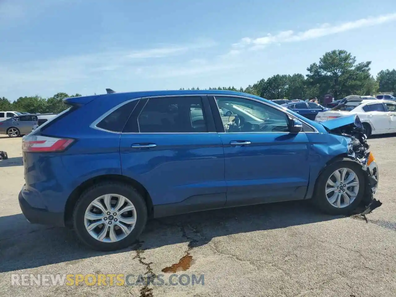 3 Photograph of a damaged car 2FMPK4K93NBA55183 FORD EDGE 2022