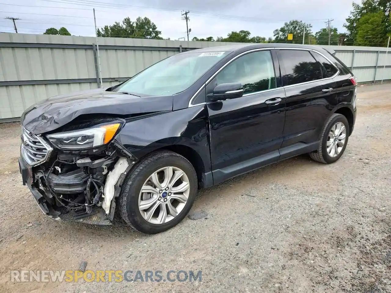 1 Photograph of a damaged car 2FMPK4K93NBA62537 FORD EDGE 2022