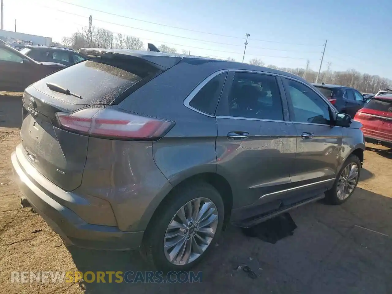 3 Photograph of a damaged car 2FMPK4K93NBA63297 FORD EDGE 2022