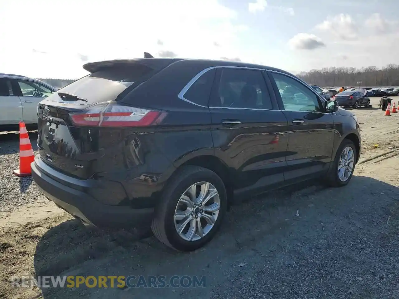3 Photograph of a damaged car 2FMPK4K94NBA29160 FORD EDGE 2022