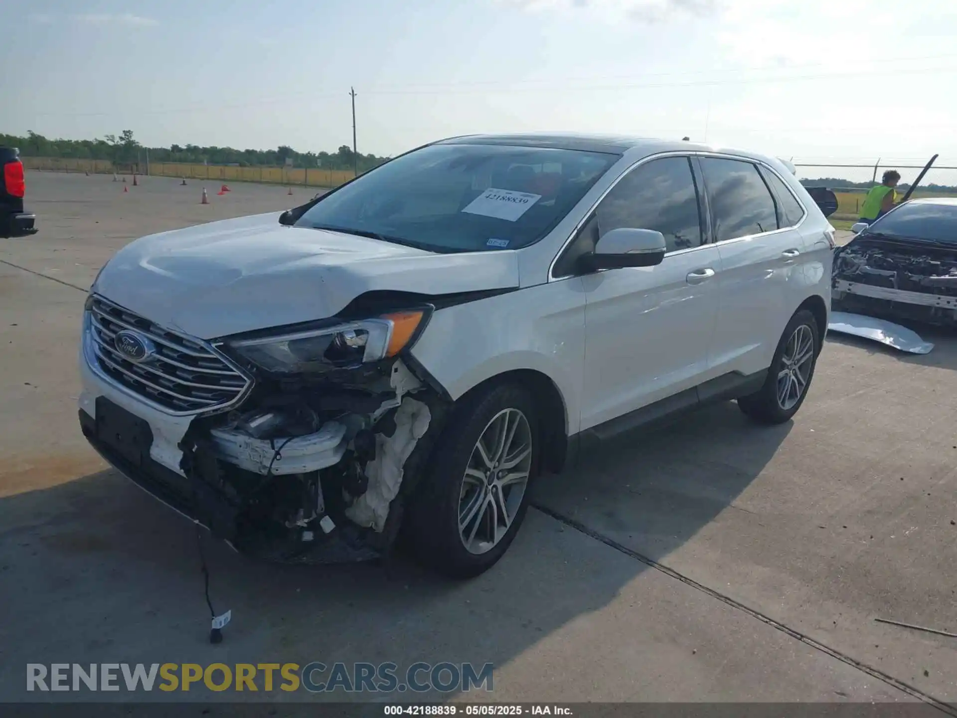 2 Photograph of a damaged car 2FMPK4K94NBA70551 FORD EDGE 2022